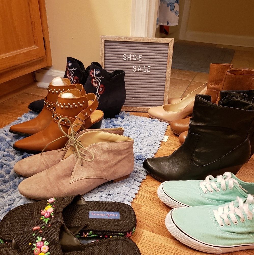 Size 8 Shoe Sale, See my Closet🎄